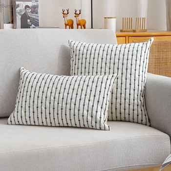 Austos pagalvėlės užvalkalas 45x45cm 30x50cm 50x50m pagalvės užvalkalas Juostelė Namų dekoravimas sofai-lovai Svetainė Miegamasis kambarys Namai