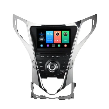 auto automobilio garso jutiklinis ekranas Android automobilinis stereofoninis vaizdo įrašas Hyundai Azera 2012 su GPS navigacijos sistema