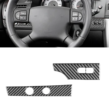 Chevrolet Cobalt 2005-2010 Soft Carbon Fiber Car Driver Dashboard Cover Apdailos lipdukų atsarginės dalys Priedai