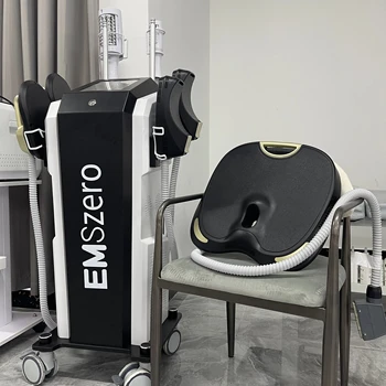 EMSSLIM NEO raumenų stimuliatorius lieknėjimo aparatas 6500w Hi-emt EMSZERO su ritininiu masažo grožio instrumentu