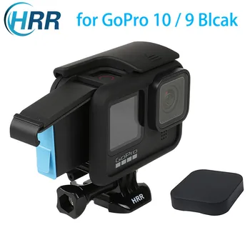 Go Pro rėmo laikiklio korpuso apsauginis apvalkalo dėklas, skirtas GoPro Hero 11/10/9 juodos veiksmo kameros priedams
