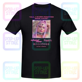 Lady Love Tour Gaga Born Way Stupid Bootleg Shirt marškinėliai Tee Rare Unisex Natural Best Seller