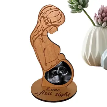 Mažylio sonogramos rėmelis Sonogramos nuotraukų rėmelis pranešimams apie nėštumą Atmintinė Pranešimai apie nėštumą Dovana Motinos dienai