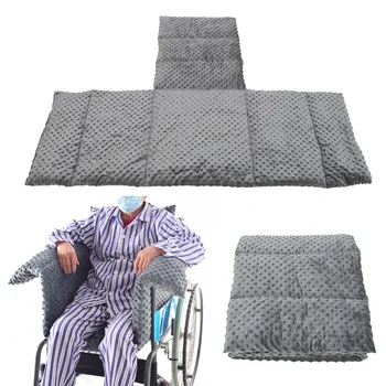 Neįgaliųjų vežimėlių pagalvėlė Reguliuojama minkšta šilta slydimui atspari neįgaliųjų vežimėlių atlošo pagalvėlė senyvo amžiaus pacientų laikysenos korektorius