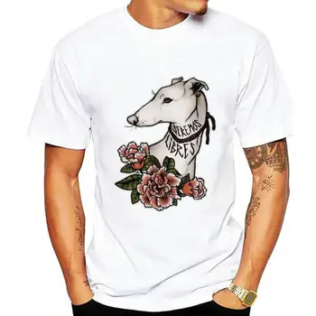 100% medvilninis O-kaklas Pagal užsakymą marginti marškinėliai Vyriški marškinėliai Seremos Libres Spalvoti - Greyhound Moteriški marškinėliai(2)