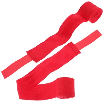 2 Rolls The Pro Boxing Hand Wraps for Resistance Band Professionals Hands Pure Cotton Exercise Race Bandage
