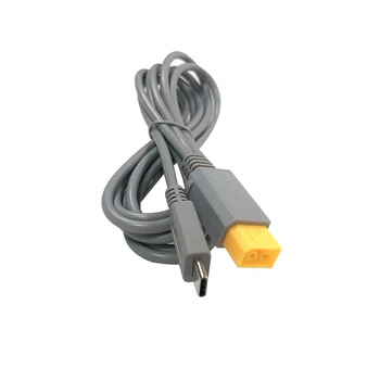 2M aukštos kokybės pilkas kabelis Wii u žaidimų konsolei PD maitinimo įkroviklio įkrovimo laidas