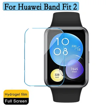 3/6vnt Hidrogelio plėvelės, skirtos Huawei Band Fit 2 ekrano apsaugai TPU minkšta plėvelė Išmaniojo laikrodžio apyrankės apsauga