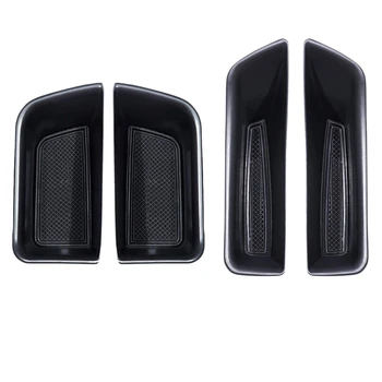 4 x automobilio durelių šoninės rankenos kišeninė daiktadėžė saugojimo organizatoriaus dėklo griebimo rankenos dėžutė for-Porsche Macan 2015-2021