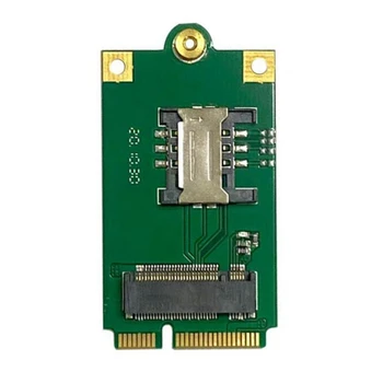 4G 5G M.2 į PCIE Adapter NGFF į Mini Pci-E adapterio plokštė su SIM kortelės lizdu, skirta L860-GL DW5820E DW5816E EM7455