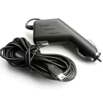 5v 1a Car Mini USB vaizdo registratorius Lenktas automobilinis įkroviklio prievadas automatiniam DVR fotoaparatui GPS vaizdo įrašymo įrenginys Juoda spalva G4v6