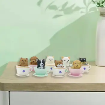 8Vnt Patvarus animacinis filmas Gyvūnų miniatiūrinis modelis Žaislo modelio žaislo ornamento dovana