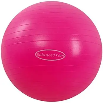 Anti-Burst and Slip Resistant Exercise Ball Yoga Ball Fitness Ball Birthing Ball Birthing Ball Birthing Ball with Quick Pump, 2,000-Pound Talpa (38-45cm,
