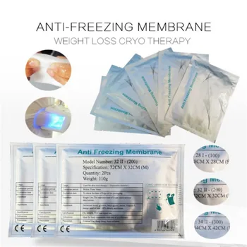 Antifrizo membrana riebalų užšaldymui Lieknėjimo instrumentas Rf kavitacija Lipolaserio pašalinimas Odos stangrinimas Veido pakėlimas Cryo Slim Salo