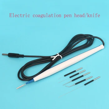 Aukšto dažnio elektrinis peilis elektrokauterinis joninis peilis galvutė kaitinamasis elektrodas adatos tipo vielos elektrodas elektrinė peilio galvutė