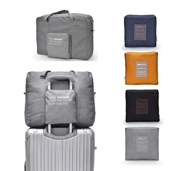Aukštos kokybės sulankstomas kelioninis krepšys Oksfordo audinys Rankinis bagažas Kelioniniai krepšiai vyrams ir moterims savaitgalio kelionių duffle krepšys
