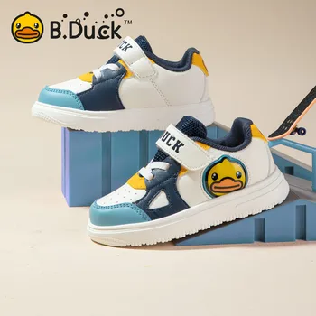 B.Duck White Casual Shoes For Baby Boy Girl Brand Children Sneaker White Kids Sports Shoes Toddler Walking Shoes Running Toddler