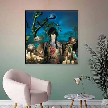 Bat for Lashes Two Suns Music Album Cover Poster Canvas Print Rap Hip Hop Music Star Singer Wall Painting Decoration