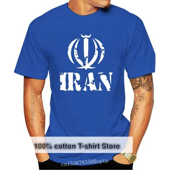 Brand Clothes Summer 2020 Pigūs įgulos kaklo vyrai Top Tee Iran marškinėliai geriausi