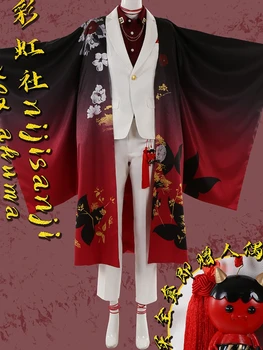 COS parduotuvės anime žaidimas NIJISANJ Vox akuma Antikvariniai daiktai Helovino karnavalo vaidmuo CosPlay kostiumas pilnas komplektas