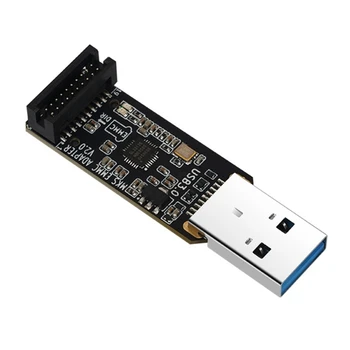 didelės spartos EMMC USB3.0 adapteris EMMC-ADAPTER V2, skirtas EMMC moduliui irTF atminties kortelei