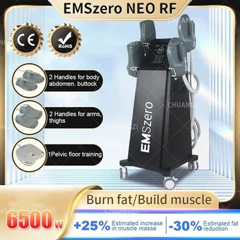 DLS-EMSLIM svorio netekimas Neo Hi-emt Ems kūno lieknėjimo raumenų skulptūra stimuliuoja RF mašiną 2023 EMSzero 6500W