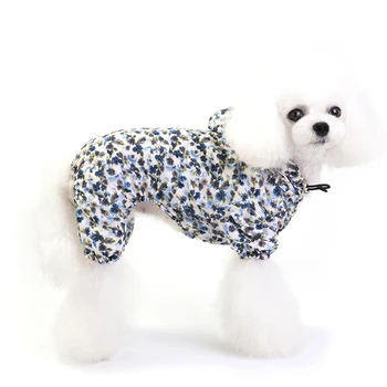 DRESSPET Pet Dog Lietpalčio kombinezonas Naujas aukštos kokybės 100% nepralaidus poliesterio lietaus drabužis mažiems vidutiniams šunims Vasara naujausia