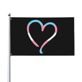 Flagnshow 100% poliesterio transseksualų vėliava