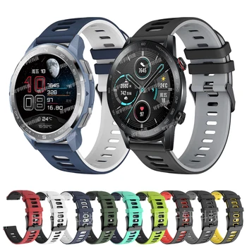 For Honor Watch GS Pro/GS 3 Smartwatch Band 20mm 22mm silikoninis greito atleidimo dirželis Honor Magic 2 42mm 46mm apyrankė Correa