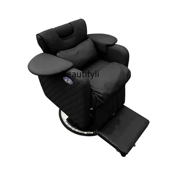 Individualizuota plaukų kėdė Kojų vonia Plaukų priežiūros kėdė Grožio parduotuvė Nail Elektrinė atlošiama sofa Lengva kėdė