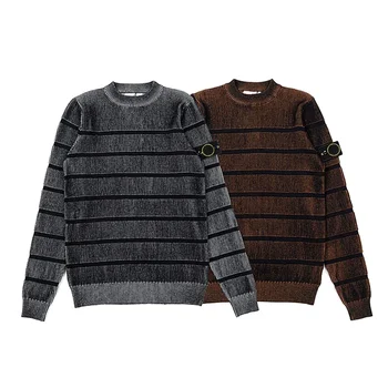 itališkas madingas prekės ženklas cp Nauja juostelė Megztinis Casual Sweater Pullover džemperis