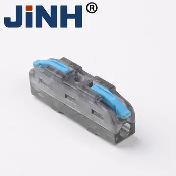 JINH Universalus gnybtų laidų jungties blokas Greito paskirstymo blokai Mini kištukas Elektriniai spaustukai Kompaktiškas sujungimas