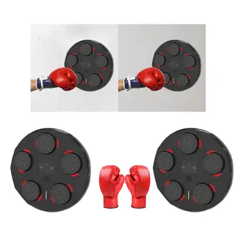 Kids Music Boxing Machine Music Boxing Target Wall Mount Smart Boxing Trainer for Reaction Agility Home Response Training Focus