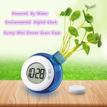Kūrybingi vaikai Skaitmeninis laikrodis Aplinkos vandeniu varomi laikrodžiai Mokslinis galvosūkis Žaislas Nutildyti stalą Laikrodis Gimtadienio dovanos