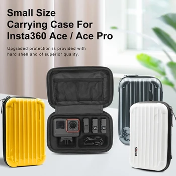 Mažo dydžio nešiojimo dėklas su plačiu dirželiu Laikymo krepšys Lauko sporto kameros lagaminas, skirtas Insta360 Ace Pro / Ace