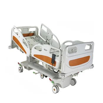 Medical ABS Electric Disabled Elderly Hospital Home Care Slaugos apžiūra Medicininė lova su ratu daugiafunkcinė paciento lova