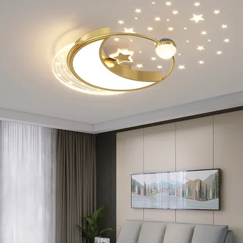 Modernus LED lubų šviestuvas vaiko miegamojo svetainei Studijų namų dekoravimas Vidaus šviestuvas Blizgesys