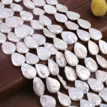 Natūralūs gėlavandenių perlų barokiniai karoliukai Vandens lašai Tarpai tarp formų Laisvi karoliukai papuošalams gaminti 