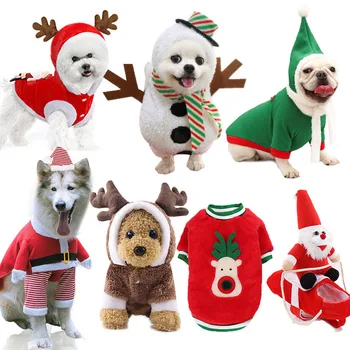 Nauji šunų drabužiai Helovino kostiumai Šunys Kačių gobtuvai Čihuahua žiema Šunų kailis Naminių gyvūnėlių drabužiai Maži šunys Katės Drabužiai Kalėdos