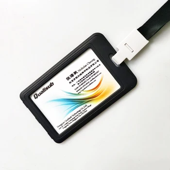 Nemokamas pristatymas 30vnt Aliuminis Dvipusis spausdinimas Sublimacinis plastikinis ID ženklelis Vardo kortelės laikiklis Šilumos preso ruošiniai