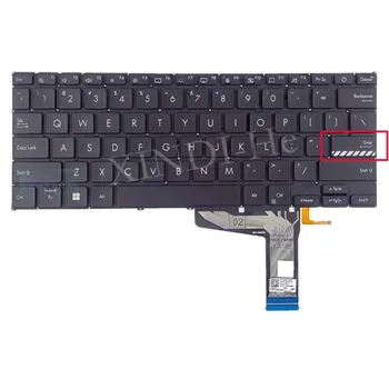  nešiojamojo kompiuterio klaviatūra su foniniu apšvietimu ASUS VivoBook 14 X1402 X1402Z X1402ZA X1403 X1403ZA M1402 D1402 F1402 M1403 X1403Z ADOL14Z X1403V