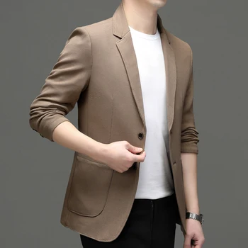 Pavasario ir vasaros sprogimas Aukštos kokybės mada ir graži korėjietiška versija Slim Men's Small Suit Business Casual Single West Paltas