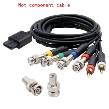 RGB+SyncCable for N64 for game cube GC for SFC RCA Composite Cable for Sony PVM BVM NEC XM UPSCALER BNC not Component