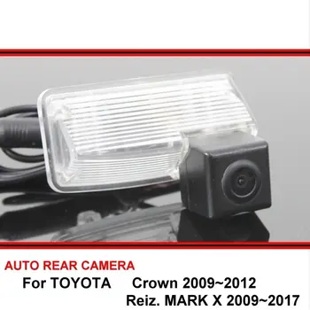 skirta TOYOTA Reiz Mark X Crown 2009 ~ 2017 Automobilio galinio vaizdo stovėjimo aikštelė Vandeniui atspari atbulinės eigos atsarginė kopija Galinio vaizdo kamera HD CCD naktinis matymas