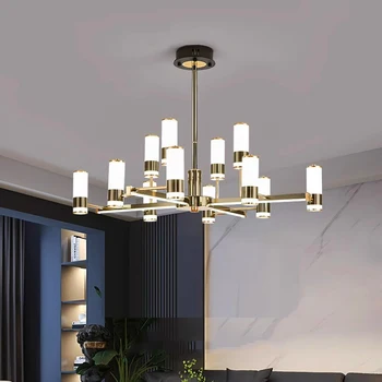 Svetainės dekoravimo salonas miegamojo dekoras valgomasis Pakabinama lempa LED žibintai kambario vidaus šviestuvai Šviestuvas šviestuvas