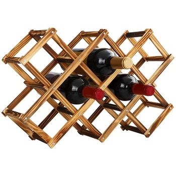 Talpa sulankstoma vyno lentyna laisvai stovinti medinė vyno lentyna Stalviršis Vyno lentynos, Sandėliavimas Vyno stovas