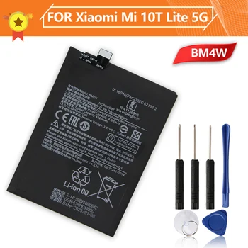Telefono baterija BM4W Tinka Xiaomi Mi 10T Lite 5G 4820 mAh mobiliojo telefono pakaitinė baterija