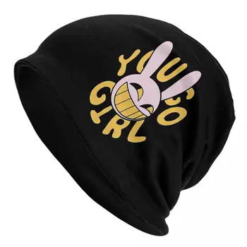 The Amazing Digital Circus Funny Jax Bonnet Hat Vintage Outdoor Skullies Beanies Hats Unisex Knitting Hats Spring Dual-use Cap