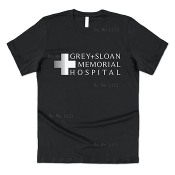 Tshirt Oversize Mens Grey And Sloan Memorial Hospital marškinėliai Tee Funny Grey's Anatomy TV Show
