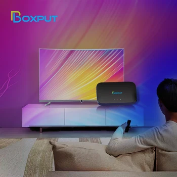 TV ir kompiuteris Ekrano sinchronizavimo dėžutė fono lemputė Svajonių spalvų šviesa Aplinkos TV rinkinys Televizoriams Dėžutės kompiuteris Žaidimas Alexa ir asistentas